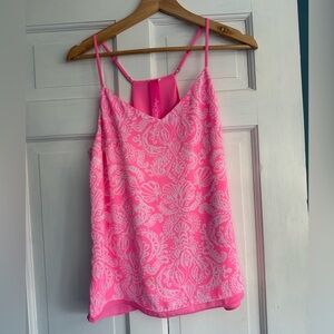 Lilly Pulitzer Bright Pink Patterned Women’s Tank